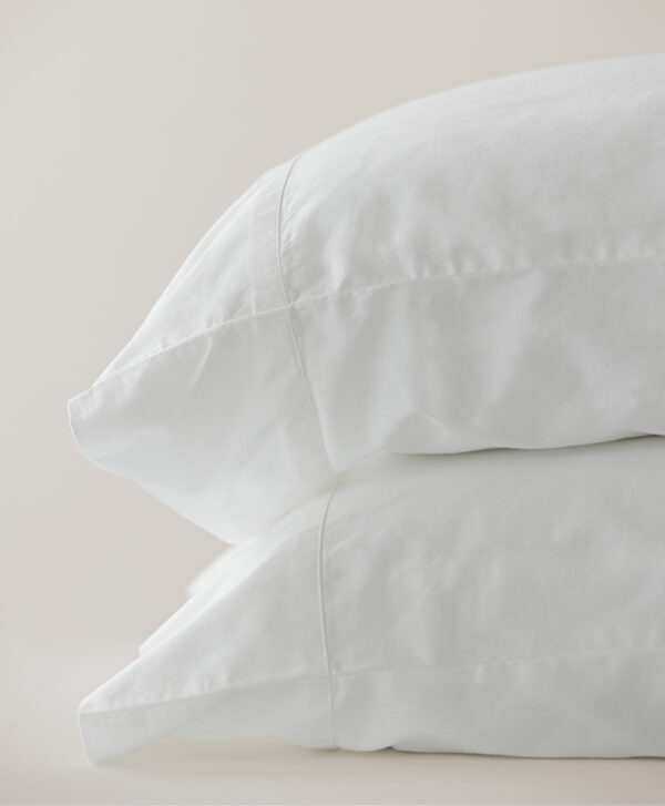 PACT Apparel | Home White Organic Room Service Pillowcase 2-Pa