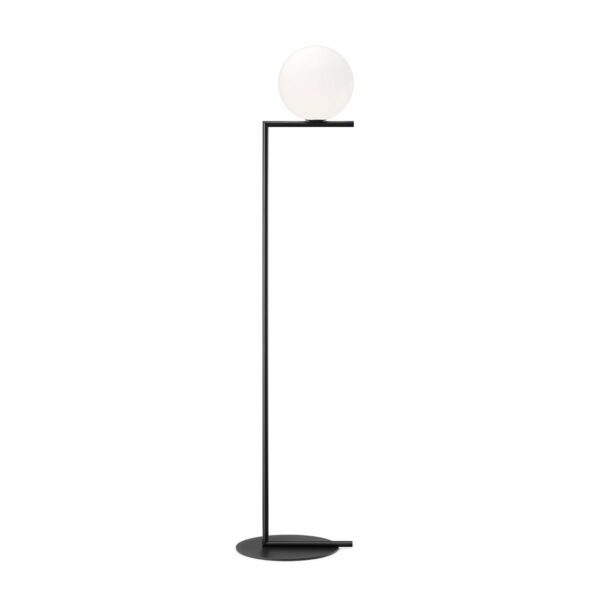 Flos | IC Dimmable Floor Lamp - Black / F1 - 53" H