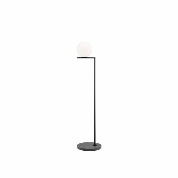 Flos | IC Outdoor Floor Lamp - Black / 53" H