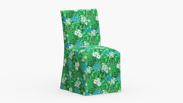 The Inside | Slipcovered Dining Chair | Bluebird Million Flowers