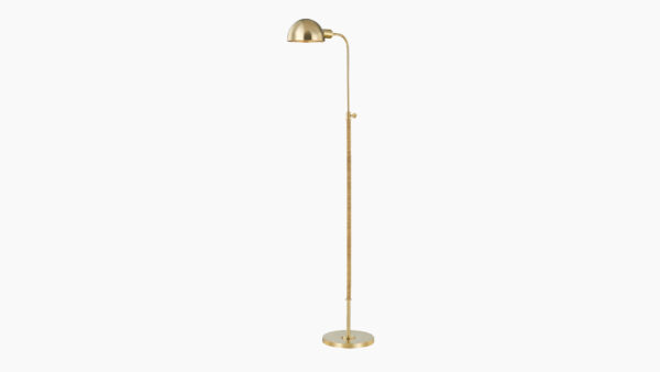 The Inside | Devon Floor Lamp | Aged Brass