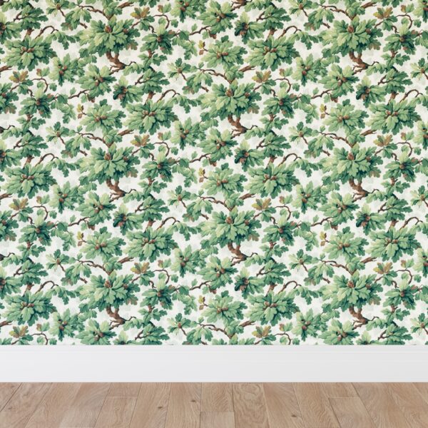 The Inside | Peel + Stick Wallpaper Roll | Vert Woodland