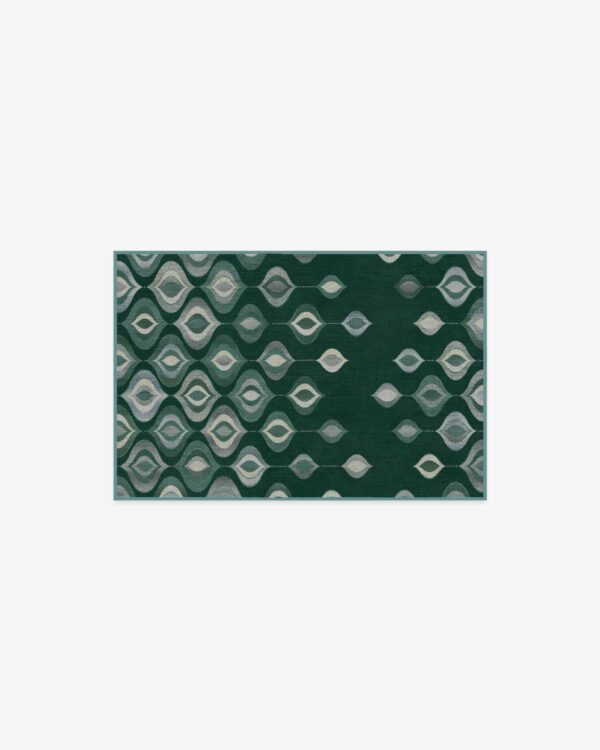 Ruggable | Jonathan Adler Bargello Spruce Green Rug