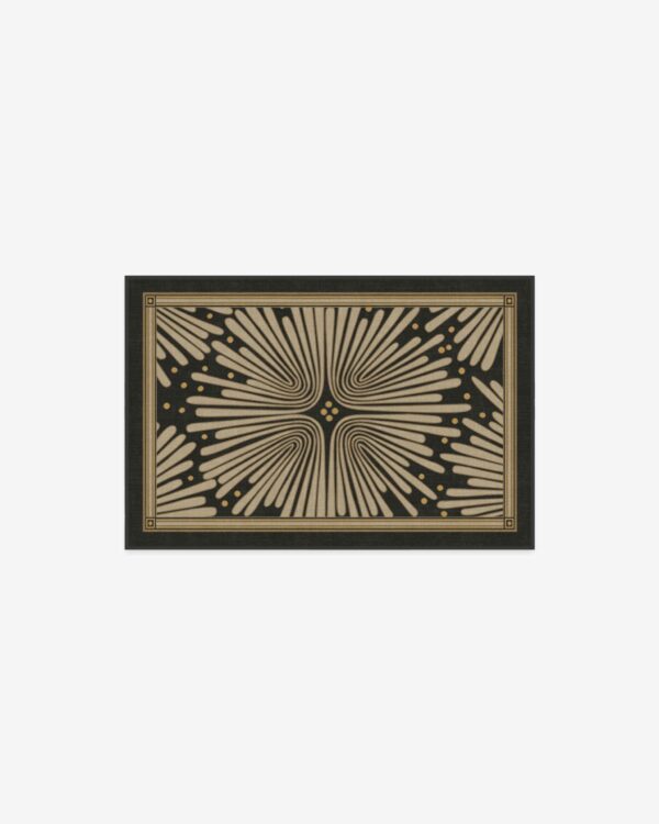 Ruggable | Jonathan Adler Gatsby Black & Gold Rug