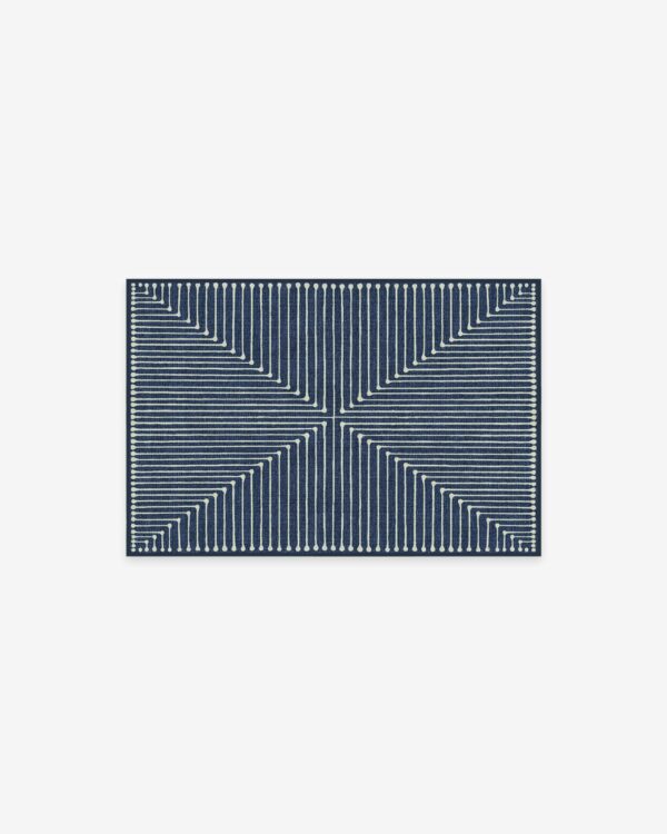 Ruggable | Jonathan Adler Inkdrop Lapis Blue Rug