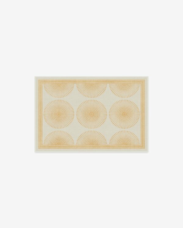 Ruggable | Jonathan Adler Santorini Ivory & Gold Rug