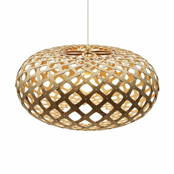 David Trubridge | Kina Pendant - Bamboo - Kina 1000 - 39.5" dia x 16.5"H / Assembled