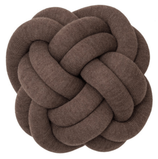 Design House Stockholm | Knot Cushion - Cocoa