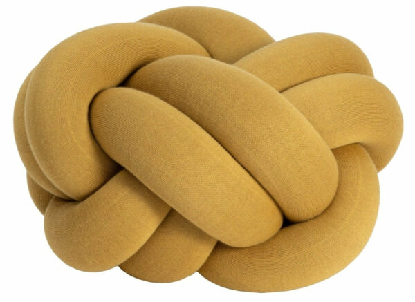 Design House Stockholm | Knot Floor Cushion - Medium - Yellow