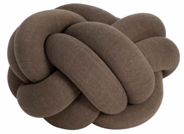 Design House Stockholm | Knot Floor Cushion - Medium - Brown