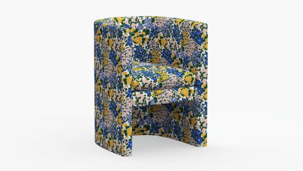 The Inside | Barrel Back Dining Chair | Lavender Million Flowers