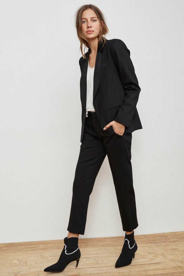 Velvet by Graham & Spencer | Cicely Straight Leg Ponti Pant (6), Velvet by Graham & Spencer