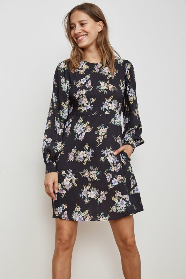 Velvet by Graham & Spencer | Winola Floral Printed Challis Dress (L), Velvet by Graham & Spencer