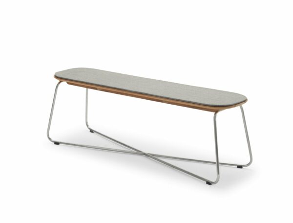 Skagerak by Fritz Hansen | Lilium Bench Cushion - Ash