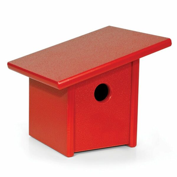 Loll Designs | Loll Pitch Birdhouse - Apple Red