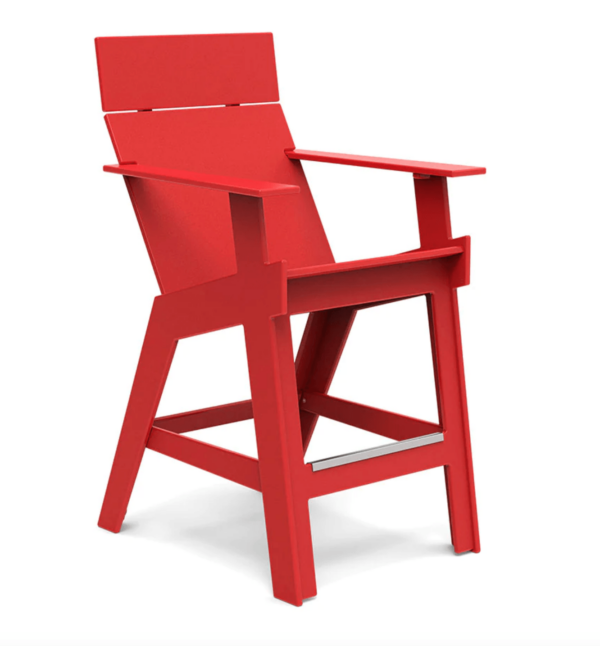 Loll Designs | Lollygagger Hi-Rise Chair - Apple Red