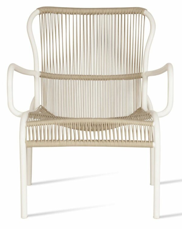 Vincent Sheppard | Loop Lounge Chair - Beige/Stone White