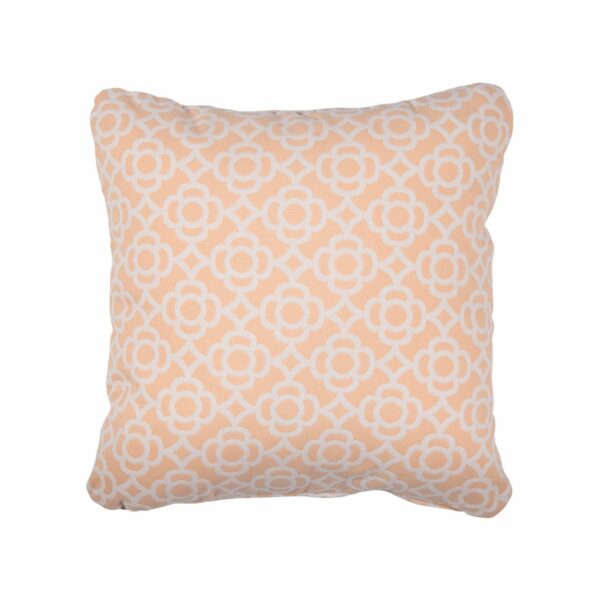 Fermob | Lorette Outdoor Pillow - 17" x 17" - Blush Pink