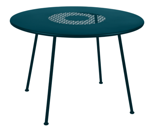 Fermob | Lorette Round Table 43" - Acapulco Blue