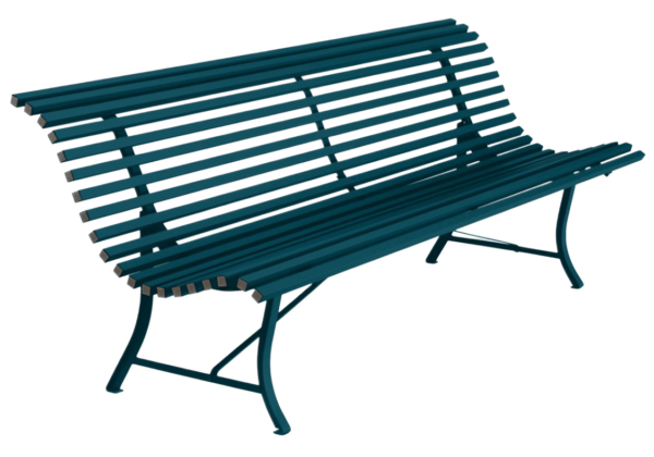 Fermob | Louisiane 79" Bench - Acapulco Blue