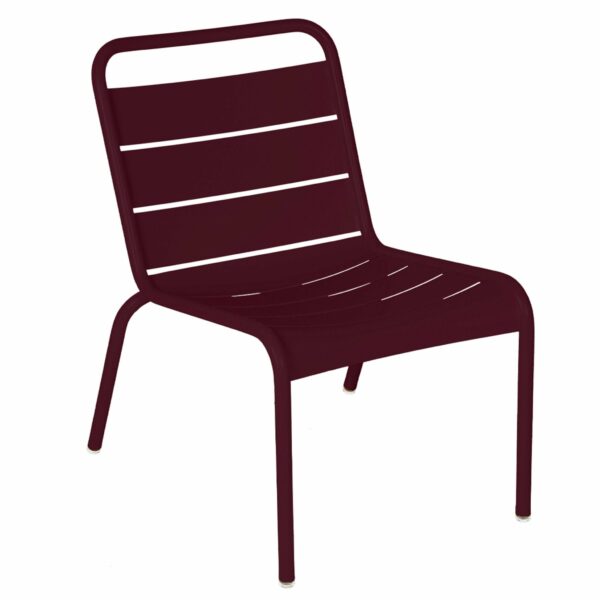 Fermob | Luxembourg Lounge Chair - Set of 2 - Black Cherry