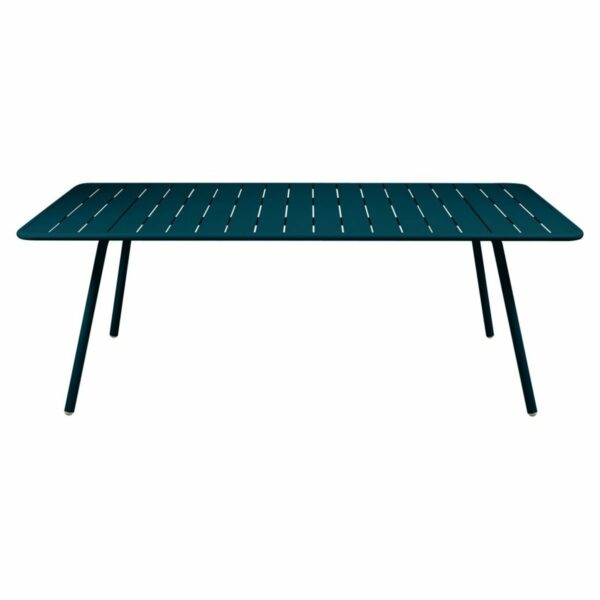 Fermob | Luxembourg Rectangular Table - 81" x 39" - Acapulco Blue