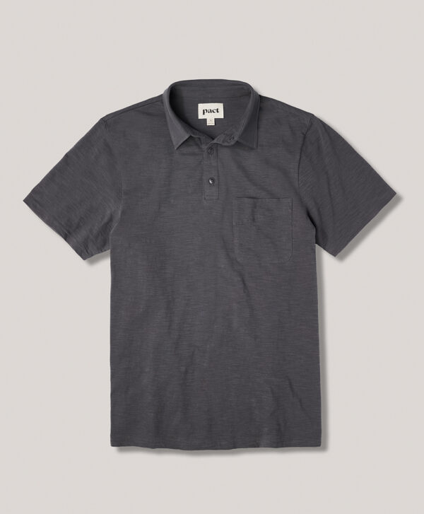 PACT Apparel | Men'sorm Field Midweight Slub Polo