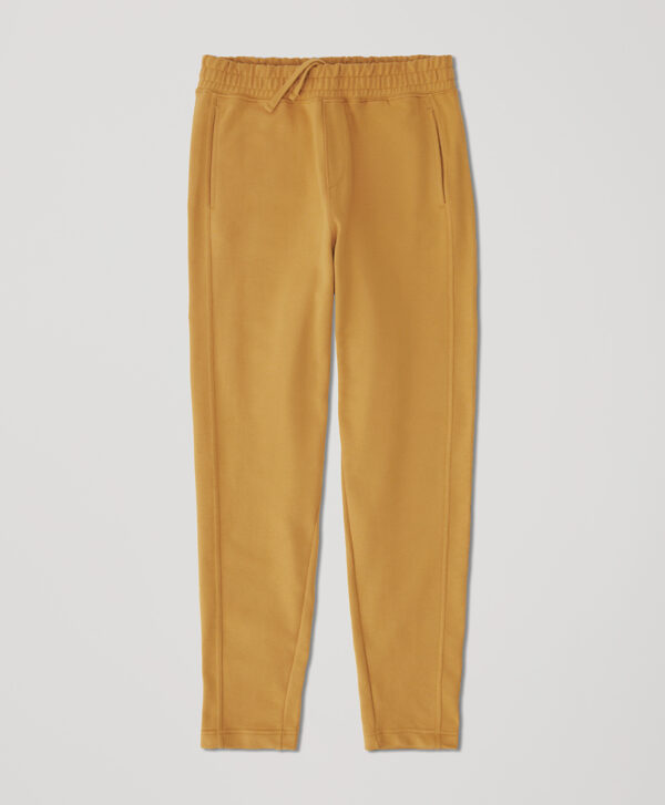 PACT Apparel | Men's Mustard Essential Loopba Terry Sweatpant