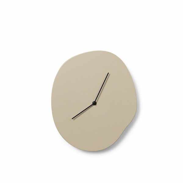 Ferm Living | Melt Wall Clock - Cashmere