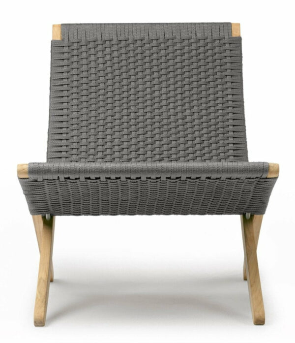 Carl Hansen & Son | MG501 Cuba Chair - Outdoor - Charcoal