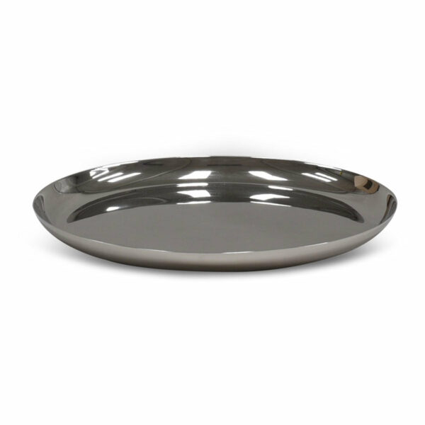 Tina Frey | Modern Large Platter in Stainless Steel