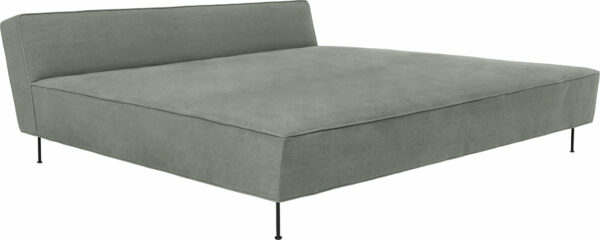 Gubi | Modern Line Daybed - Black / Canvas 2 - 0674