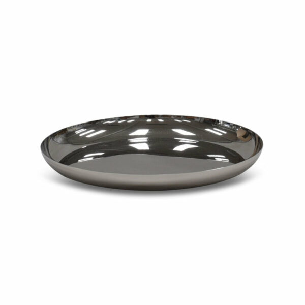 Tina Frey | Modern Medium Platter in Stainless Steel