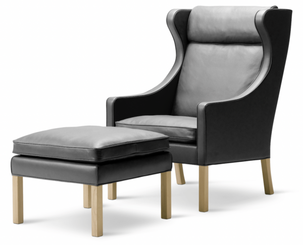 Fredericia | Mogensen 2204 Wing Chair - Omni 307