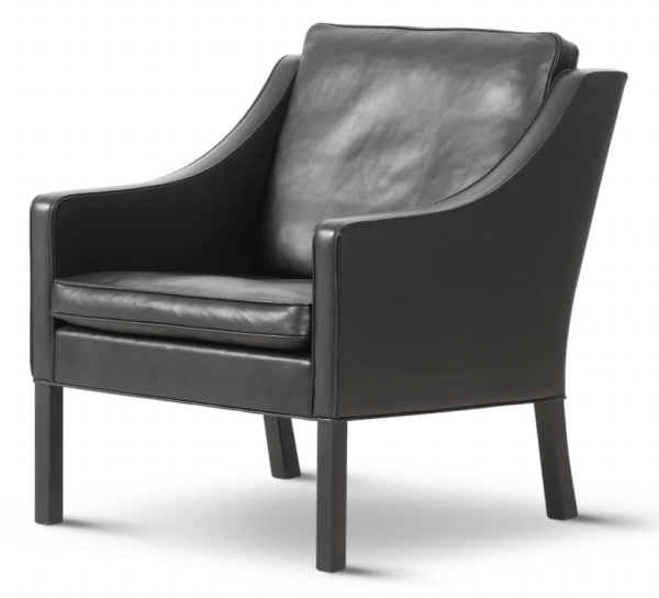 Fredericia | Mogensen 2207 Club Chair - Black Lacquered Oak