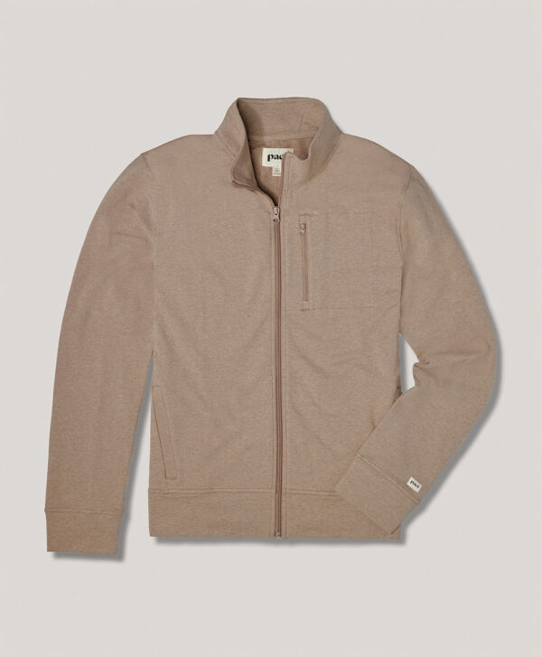 PACT Apparel | Men'succo Heatherretch French Terry Tra Jaet