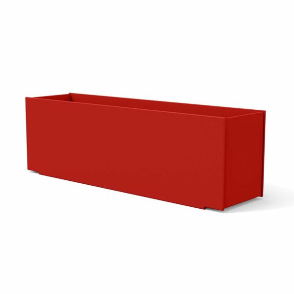 Loll Designs | Mondo Quad 50 Gallon Planter - Apple Red