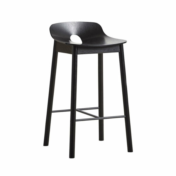 Woud | Mono Counter Chair - Black