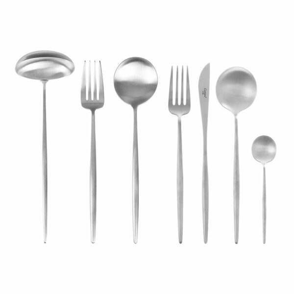 Cutipol | Moon Cutlery - Brushed Steel - Sets - 130 Piece Setting