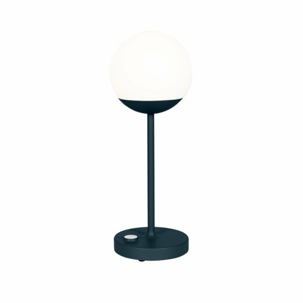 Fermob | MOOON! Lamp Glass Diffuser 16" - Acapulco Blue