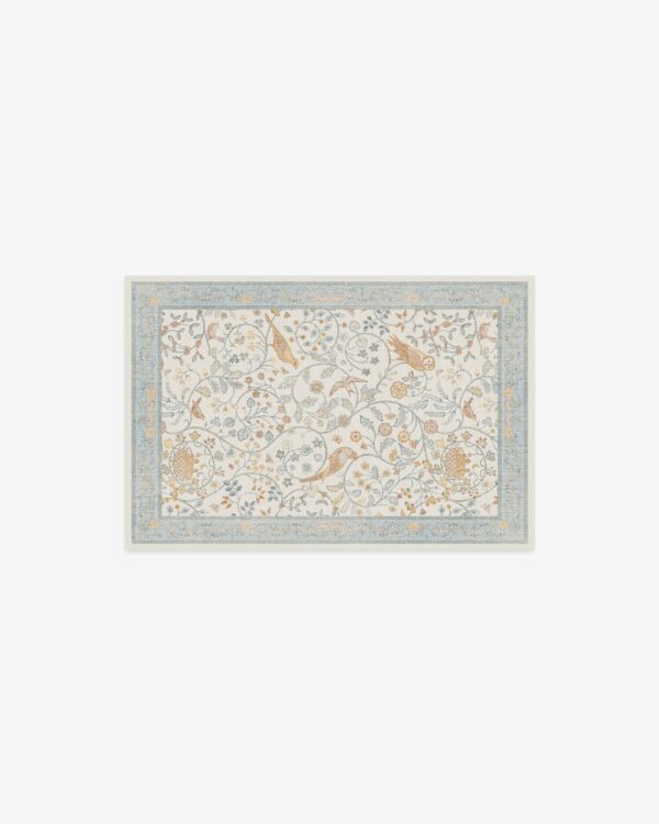 Ruggable | Morris & Co. Newill Ivory & Blue Rug