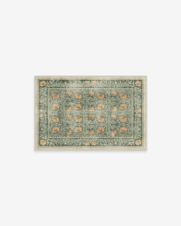 Ruggable | Morris & Co. Pimpernel Jade Rug