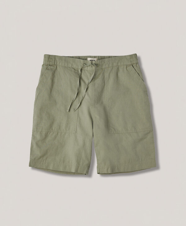 PACT Apparel | Men's Seagrass Canopy Linen Blend Weekend Short