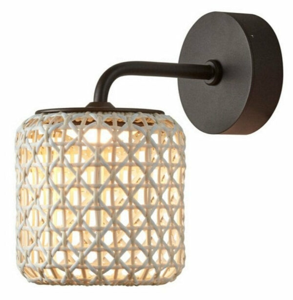 Bover | Nans A/01 Outdoor Wall Lamp - Brown/Beige