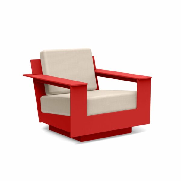 Loll Designs | Nisswa Lounge Chair - Apple Red / Flax