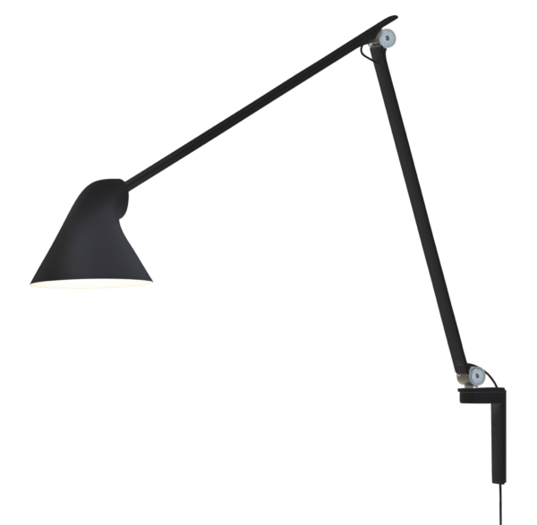 Louis Poulsen | NJP Wall Lamp - Black / Long Arm / 2700K