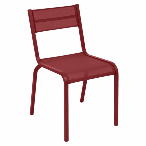 Fermob | Oleron Side Chair - Set of 4 - Chili Red