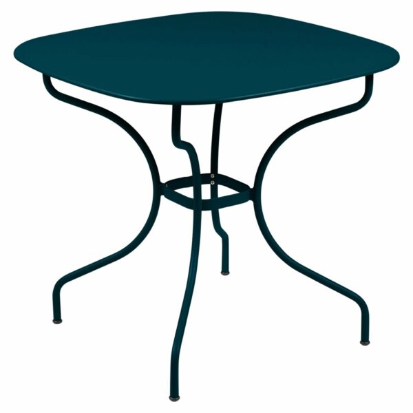 Fermob | Opera+ Carronde Table 32" x 32" - Acapulco Blue