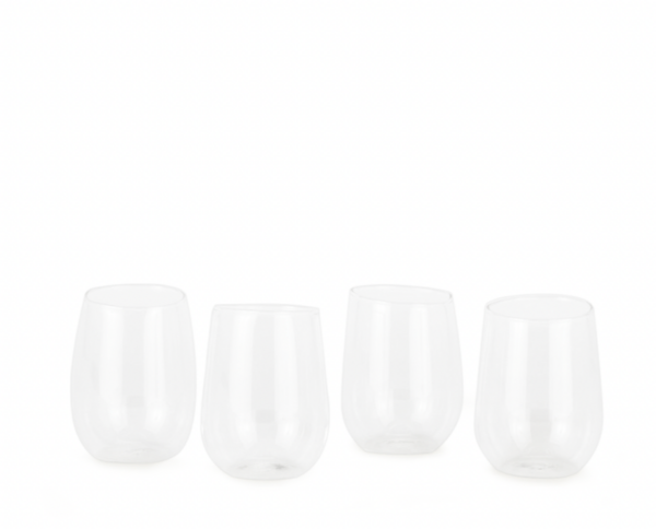 Hawkins New York | Organic Glassware - Set of 4 - Large