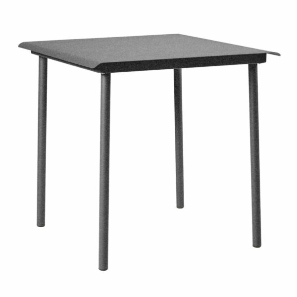 Tolix | Outdoor Patio Café Table - Dark Grey